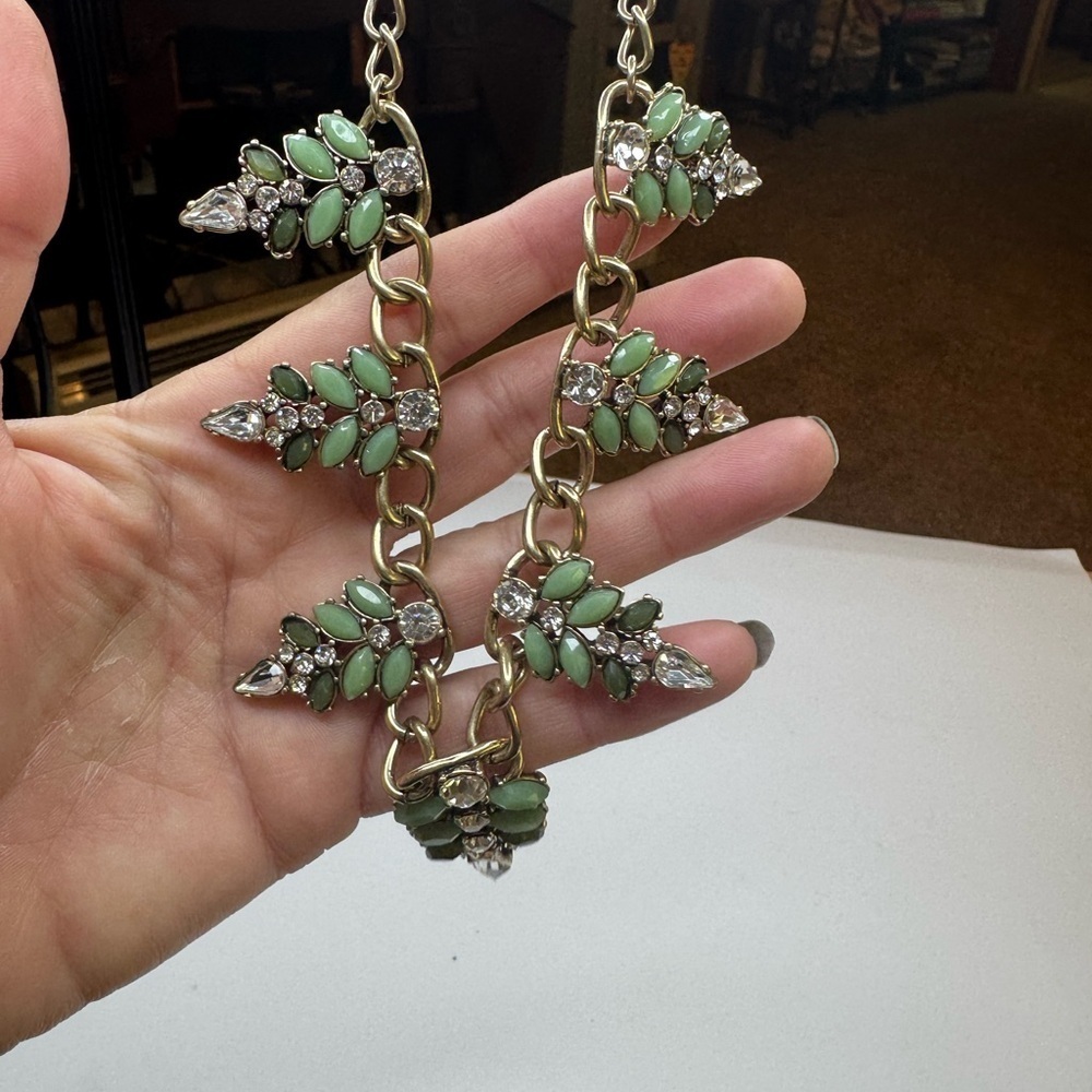 Retro/Vintage Mint Green Glam Bracelet